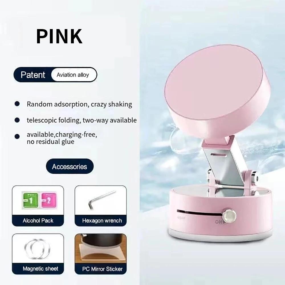 Universal 360° Vacuum Magnetic Suction Cup Folding Swivel Stand Dashboard Windshield Rotation for Car Smartphones Support Frame