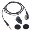 3.5mm in Ear Single-Side Earphones Single Side Corded Headsets Mono Earbud Headphone for Mobile Phones Notebook
