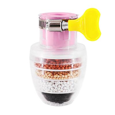 Kitchen Faucet Filter 5 Layers Water Purifier Filters Activated Carbon Filtration Spray Head Tap Nozzle Clean Faucet Accessories