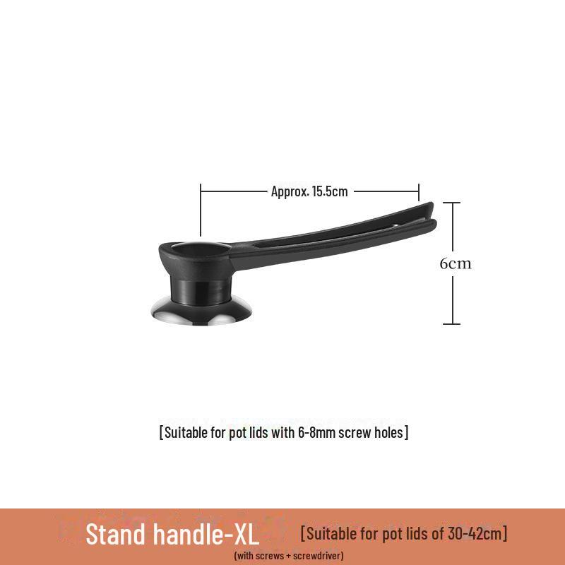 Universal Tempered Glass Pot Lid, Transparent, Heat Resistant, Fits 14-34cm Cookware