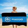 P-Piaggio Logo Bath Towel Microfiber Soft Water Absorbing Breathable For Girl Kids Decorative Cartoon Beach Towel