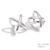 Yhpup Stainless Steel Adjustable Ear Bone Clip Earrings Arrivals Platinum Plated Popular Charming Chic Accessories Wholesale