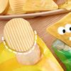 2 Stück Kartoffelchip-Verschlussklammern Kreative Snackbeutel-Clips Lustige Lebensmittelaufbewahrungs-Clips für Küche Büro Studenten Party