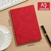Personalized Soft Leather Diary with Buckle - Elegant Business Gift Notebook