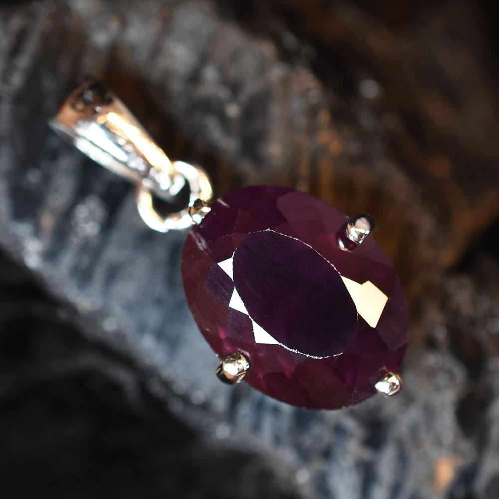 

A+ Certified Natural Purple Amethyst Oval Cut 16 Ct 925 Sterling Silver Pendant MY.PDS-371-NS 15.3 mm approx. фіолетовий