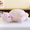 New little turtle doll plush toy cute poached egg turtle throw pillow marine animal doll birthday gift