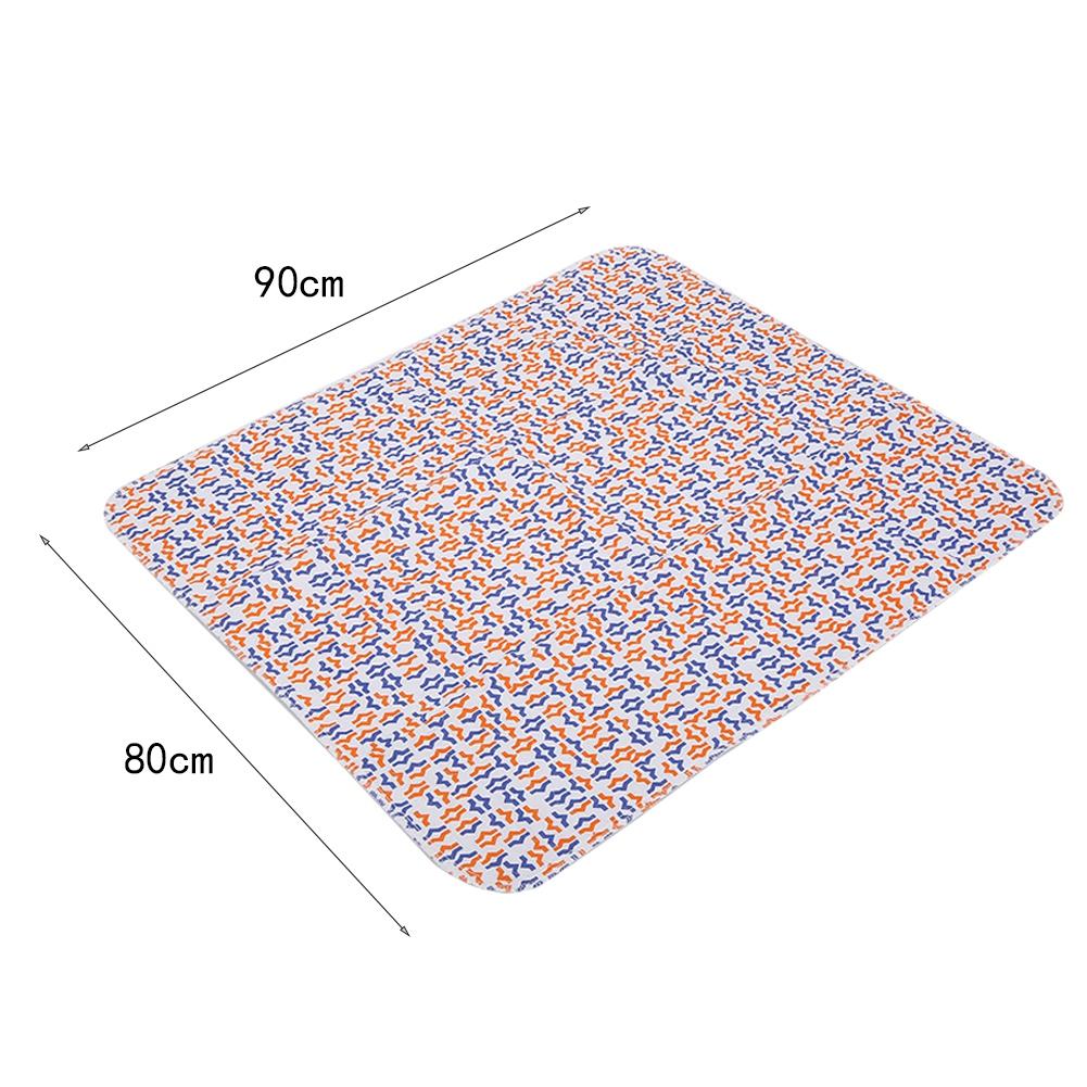 2 Colors Washable Reusable Urine Mat Adult Incontinent Anti Slip Nursing Pad 80 * 90cm