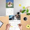 2026 Wall Calendar, 2026 Funny Dogs Calendar, 12 Months from Jan 2026 - Dec 2026, 12" x 24" Open, Funny Wall Calendar, Cute Dog Calendar with Thick