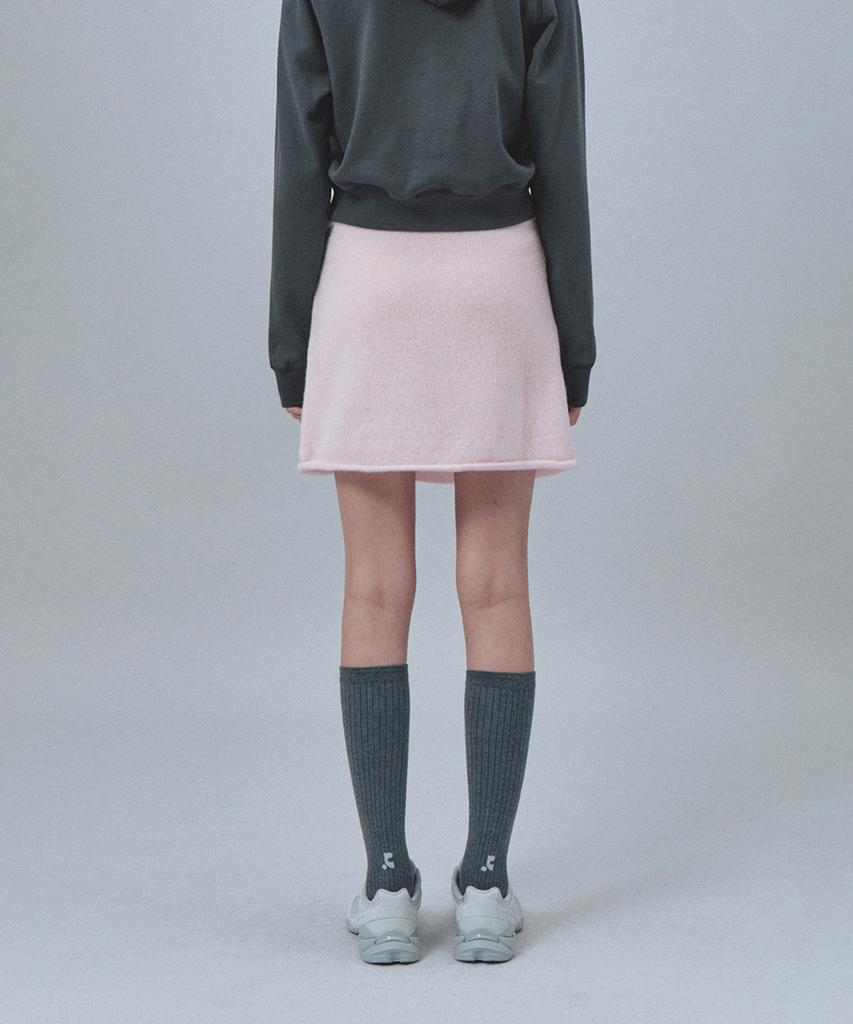 Rest And Recreation Pocket Knit Skirt - Pink