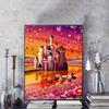 Disney 5D DIY Diamond Painting Fairytalelike Disney themed Illustrations Full round Diamond Mosaic Cartoon Cross-stitch Art for Home Decoration
