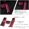 Boyous Aluminum Pedal Covers for Mazda KE and KF Series and Accelerator Pedal Covers with and Set of 2 CX-5 (2012-2020), Tool-Free, Custom-Designed