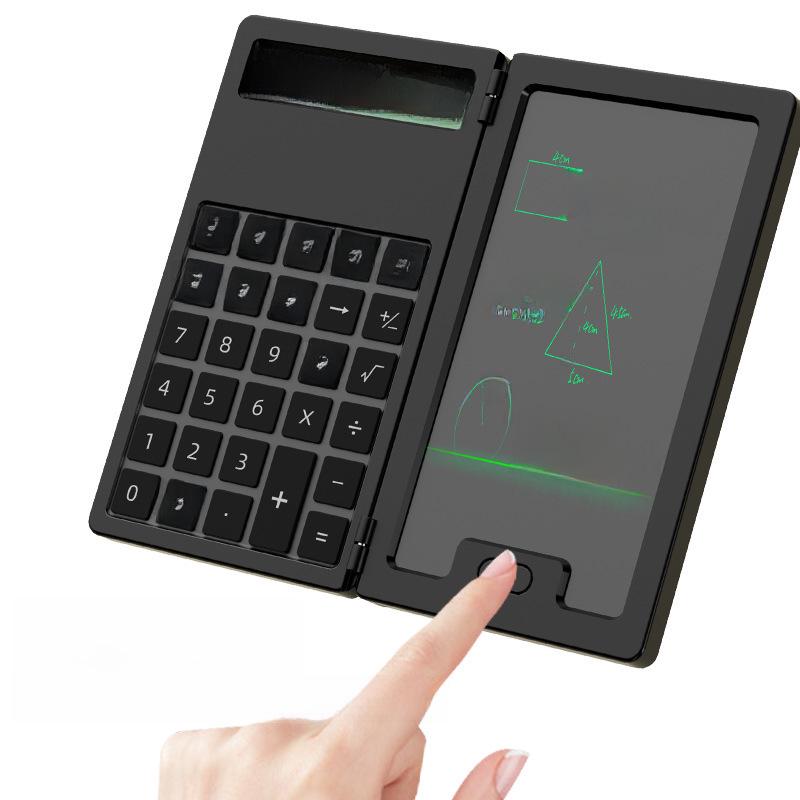 Multifunctional Portable Mini Calculator with Handwriting Board - Perfect for Business, Student, and Office Use