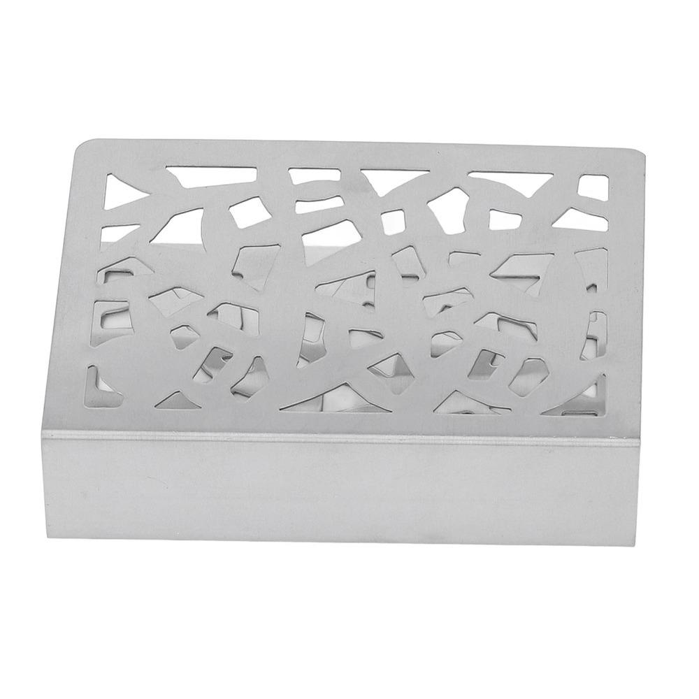 Glossy Edge Napkin Holder Stable Base Stainless Steel Napkin Holder Dining Table