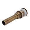 Pop Up Sink Drain Copper Sink Drain Stopper Vessel Vintage Anti Rust Sink Parts for Bathroom