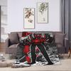 Titan Speakerman Potenziato Titan Flannel Blankets Warm Soft Throw Blanket for Home Decor Decorative Bedspread Sofa Bed Cover