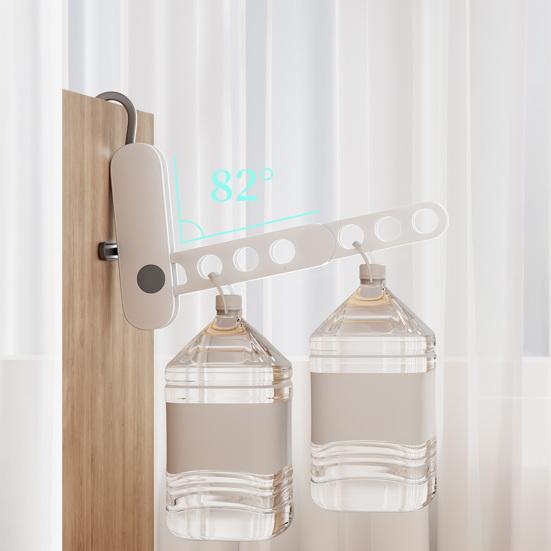 Coat Hanger Portable Folding Clothes Rack Durable Space-Saving Organizer with 7