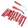 13pcs set Car Auto Trim Removal Tool Kit Red with 5in Screw Driver  Oil Seal Fastener Remover Oxford Bag