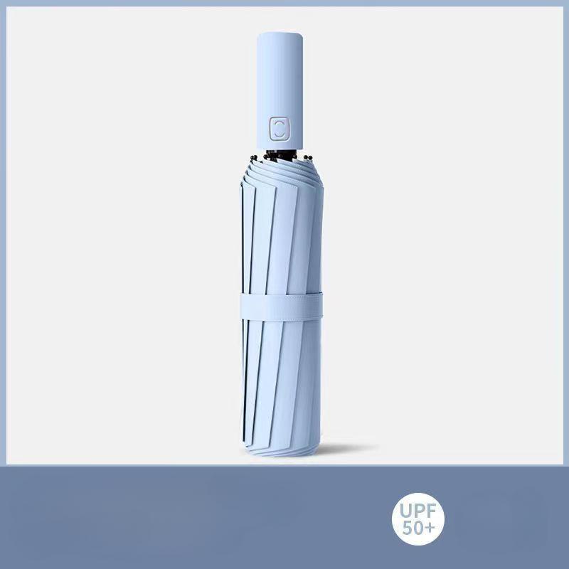 

Автоматический складной большой высококачественный зонт, непромокаемый и ветрозащитный, прочный, уличный, непромокаемый и солнцезащитный, зонтик двойного назначения