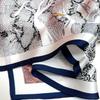 Spring 100% Mulberry Silk Printing Returns To Natural Silk Square Scarf Women'S Premium Plain Crepe Satin Silk Gift