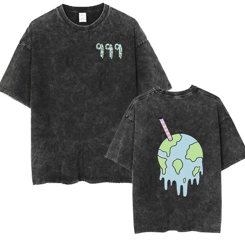 T-shirt Lave Rétro Rapper Juice Wrld Homme Hip Hop Gothique 2XL black