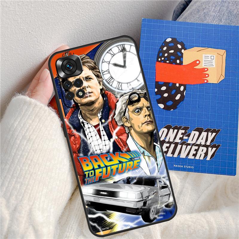 Back to the Future Funda For Xiaomi Redmi Note 11 9 10 12 13 14 Pro 9S 10S 11S 12S Redmi 13C 10C 12C 14C Case