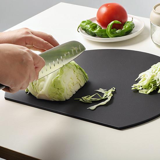 TPU Food Grade D-type Chopping Board Anti-mould and Antibacterial Double-sided Available Heat-resistant Dishwasher Safe Kitchen Chopping Boards