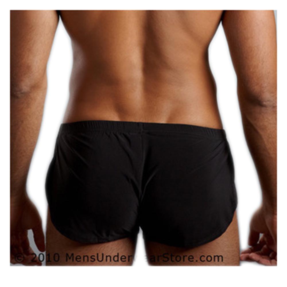 Pánské prodyšné spací šortky s bočními rozparky