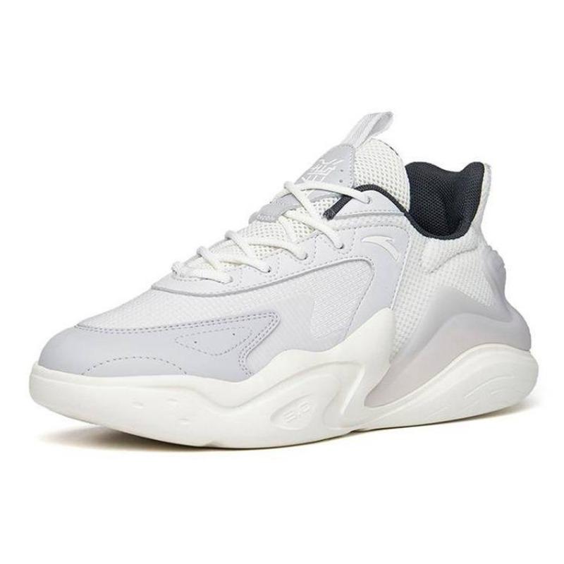 Anta Tide Worship 3.0 Scarpe sportive basse comode casual da uomo, sneakers grigio bianco 112238840-4