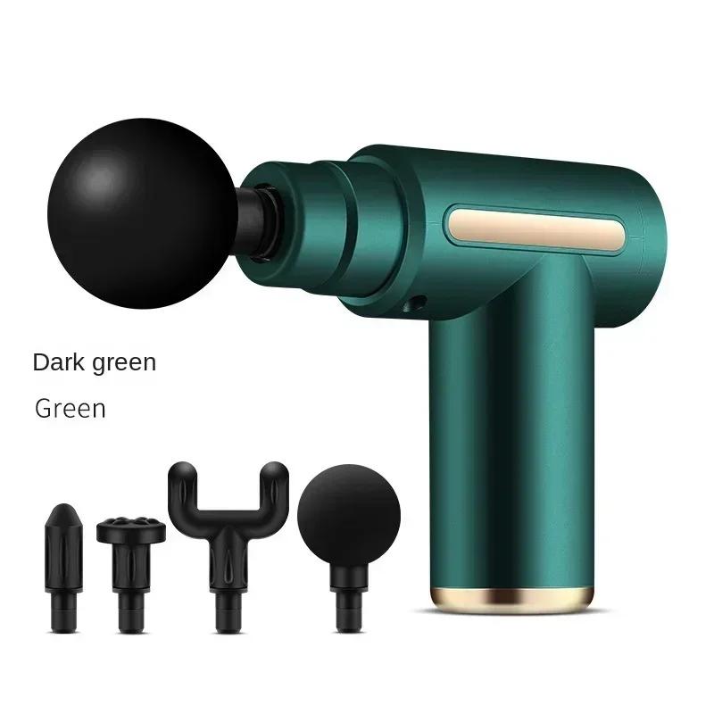 Mini Pistolet do Masażu USB Maszyna do Fasci Relaks Mięśni Pistolet Wibracyjny Pręt Masaż Sprzęt Fitness Masażer Szyi Pistolet do Fasci