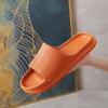Men's and Women's Thick-soled Summer Slippers for Home and Bathroom, Soft and Comfy for Couples.