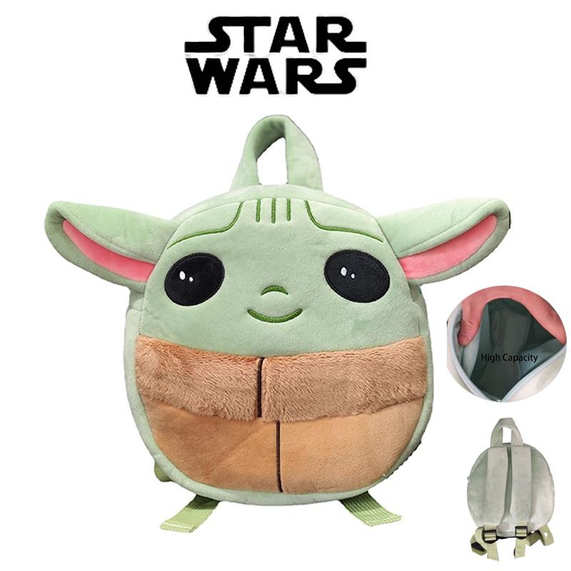 Star Wars Plush Kids Schoolbag Backpack Toy Baby Yoda Travel Bag Doll Toddler Lightweight And Big Capacity For All Occasions