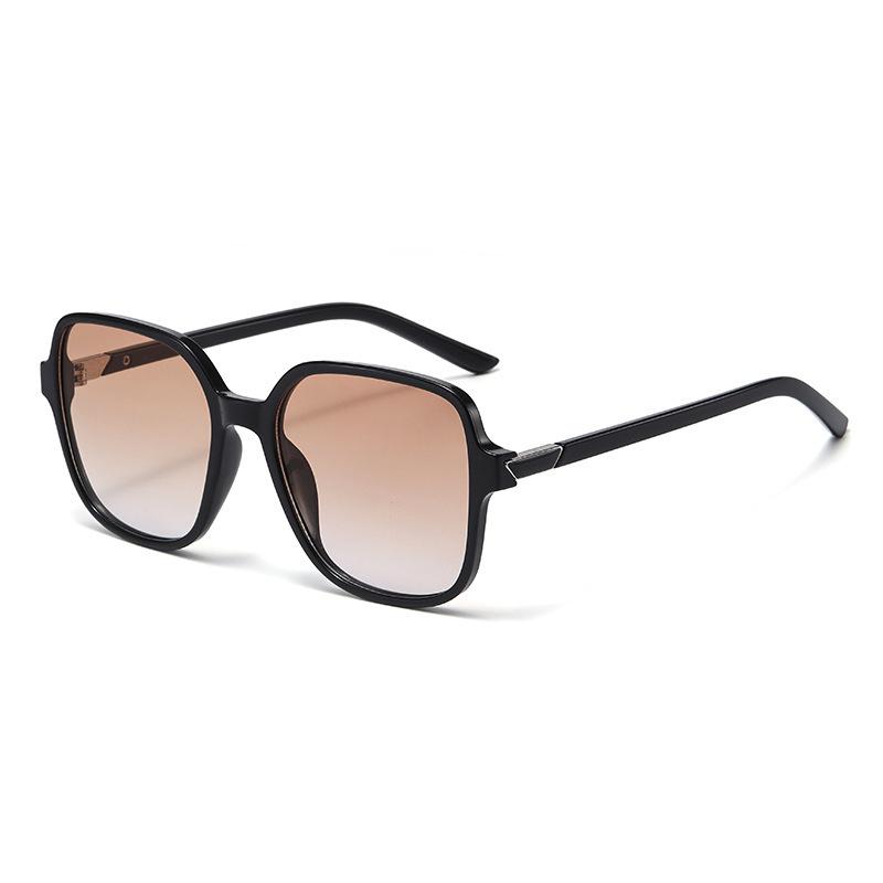 Xiaomi Women Large Square UV400 Sunglasses Metal Hinge Decor Gradient Lens Outdoor Driving Beach Fashion Shades 5 Colors Available