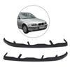 Headlight Molding Trim Lower Filler Assembly Automotive Exterior Easy Installation for BMW 3 Series E46 1998-2001 4 Door