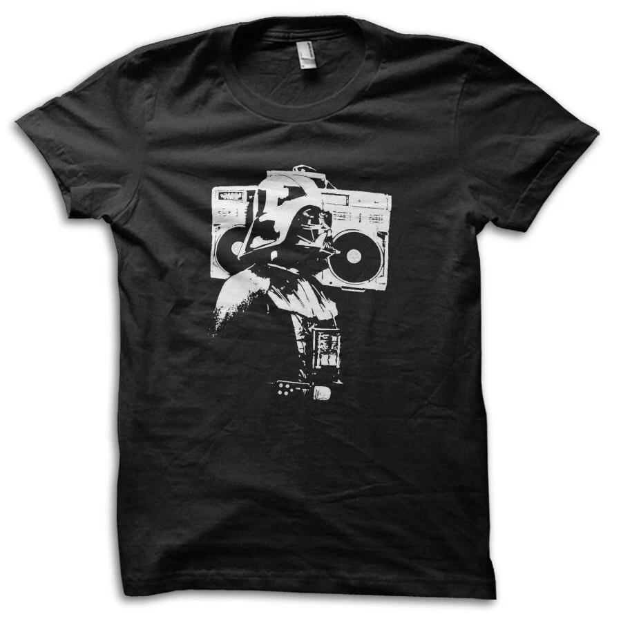 Darth Vader Boombox Funny Parody Sci-Fi Inspired by Star Wars T-shirt M5562 M