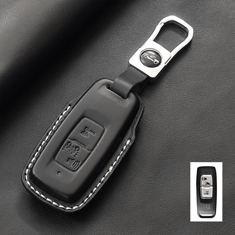 Genuine Leather Car Key Case Cover Fob For Honda Pcx150 Pcx125 Motorcycle Sh125 Forza 350 250 750 Adv 150 X-Adv Sh150I Sh300