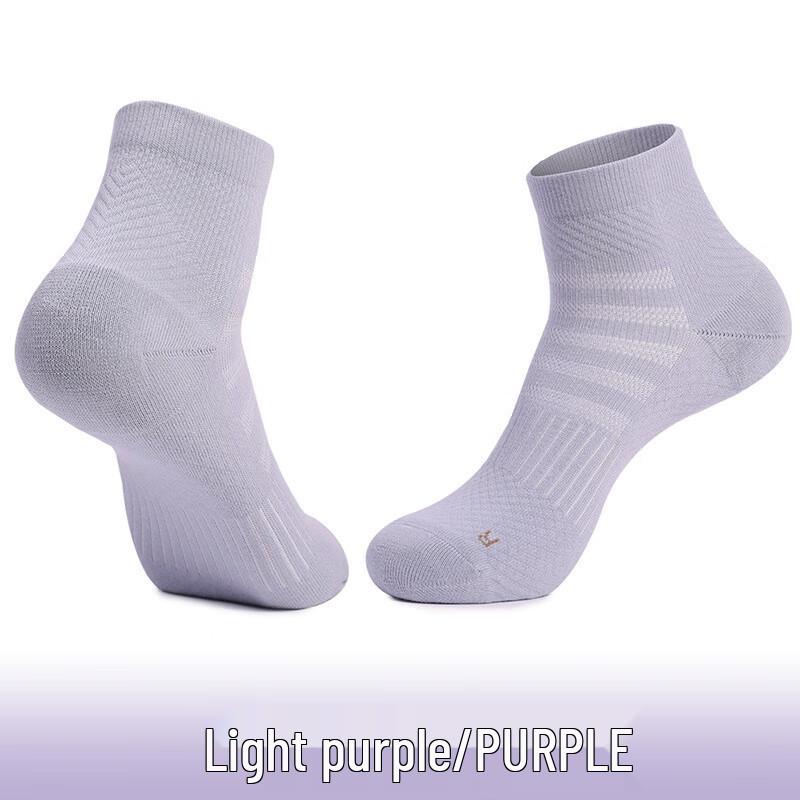 Junbie Anti-slip Running Ankle Socks L