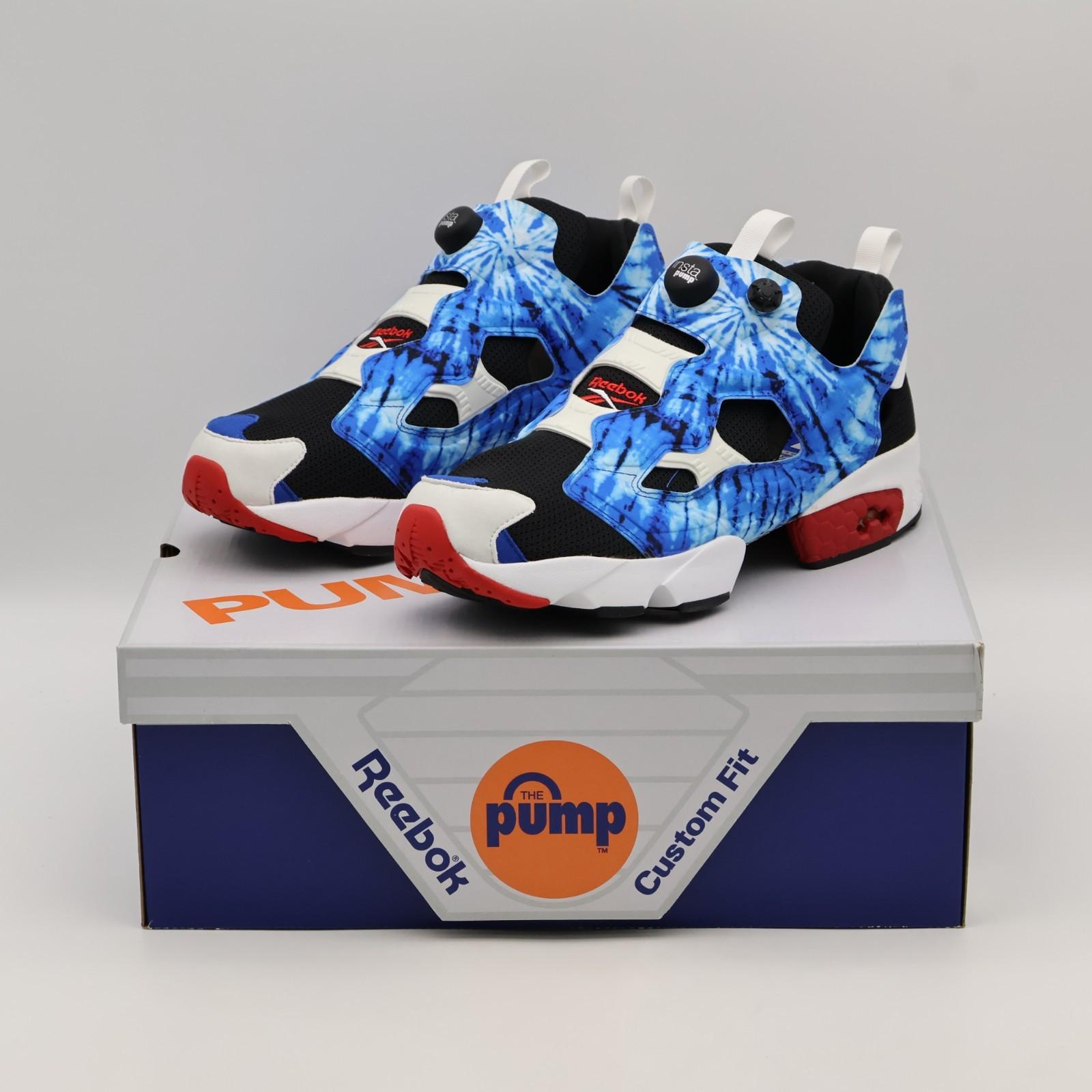 100208829 XLARGE atmos Reebok Instapump Fury 94 Blue (Men s) 9.5