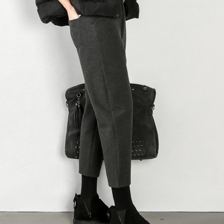 Autumn and Winter New Korean Version of High-waisted Loose Harlan Pants