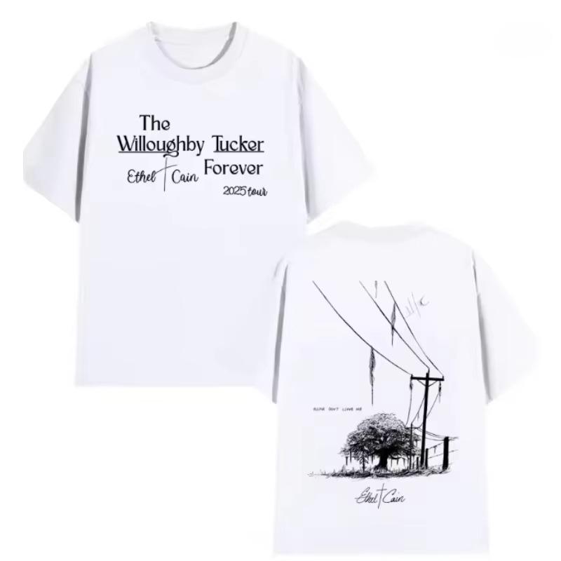 

2026 New Ethel Cain Unisexs Hiphop Style Retro Tshirt Womens Unisex Oversized Y2K Tee Casual Loose Outdoor Streetwear S