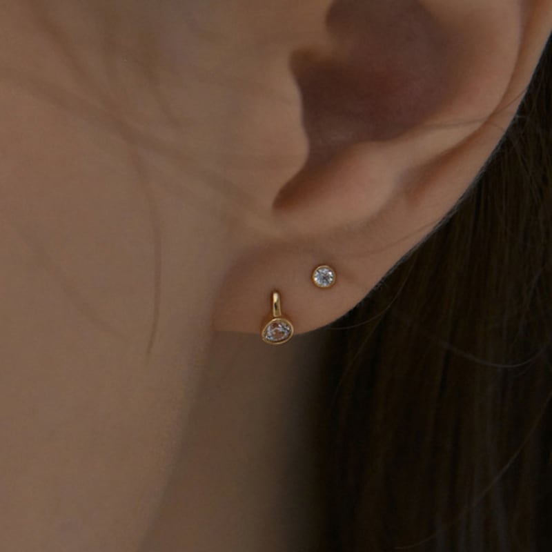 MIAF 14K Venero Mini Piercing