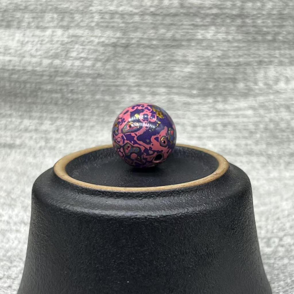15mm Large Lacquer Loose Craft Beads for DIY Bracelets and Accessories