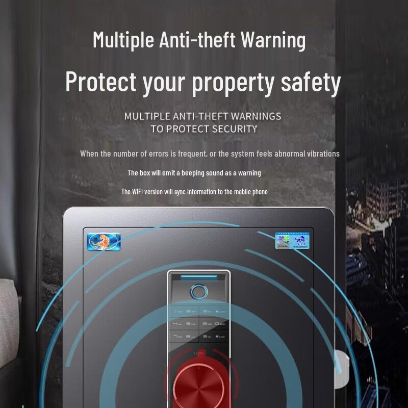 Tiger Pingshang Series Smart Home Office Safe