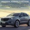 13 Pcs Car Windshield Washer Hose 4M Washer Fluid Hose With 12 Pcs Hose Connectors For Most Car Windshield Washer Tubing