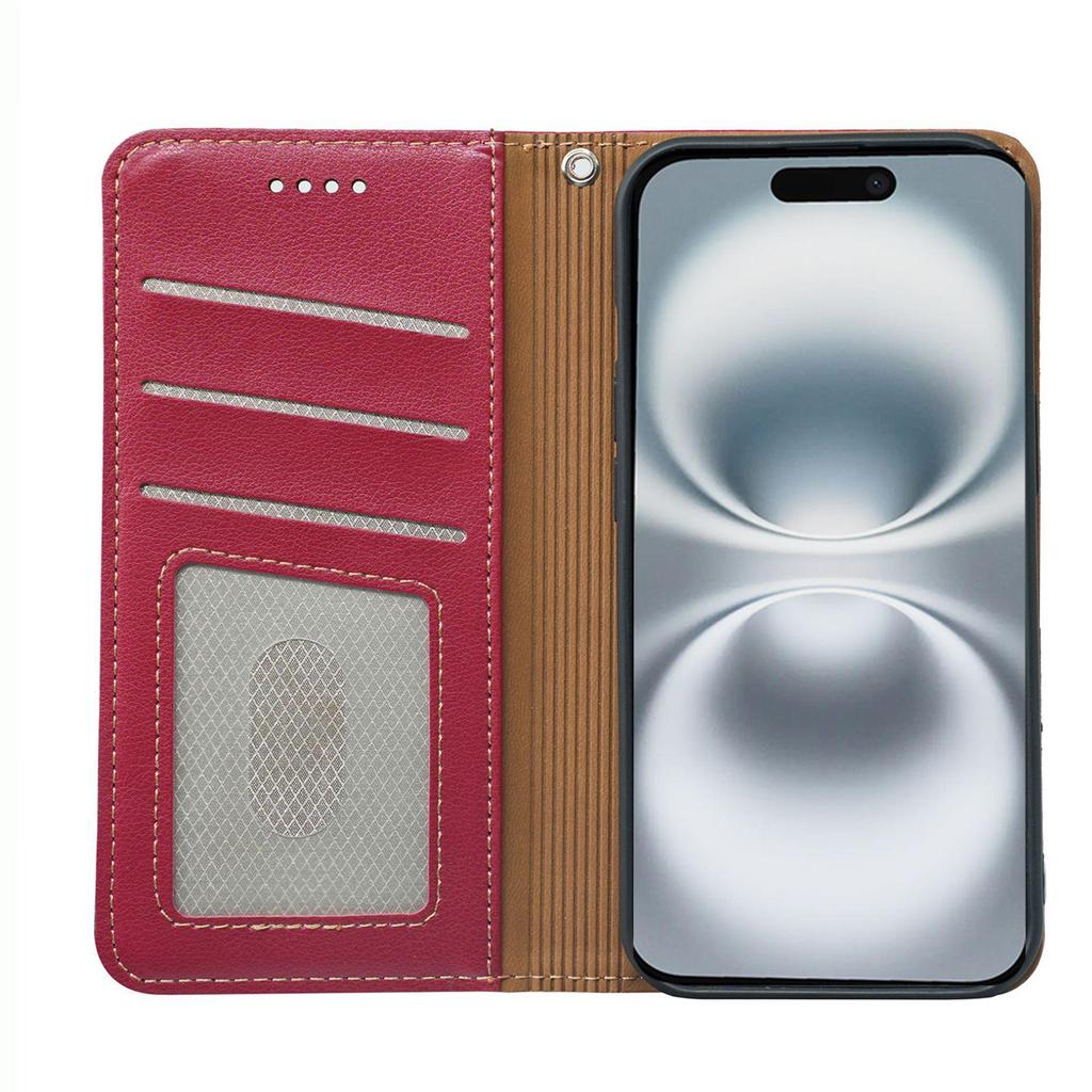 Huawei Honor 500 Pro Lychee Grain Magnetic Anti-Theft Leather Phone Case