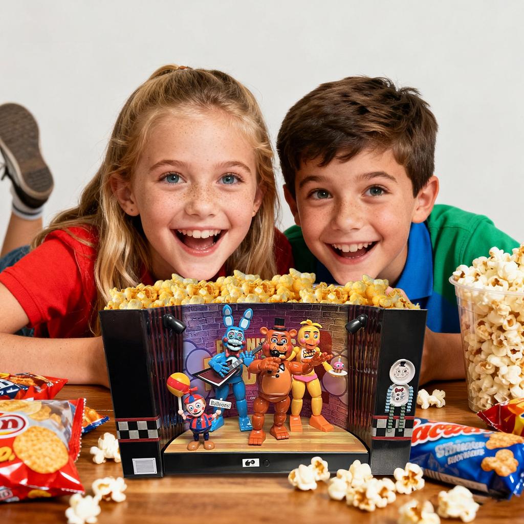 Galeată Popcorn Film, Galeată Popcorn Personaj, Galeată Popcorn