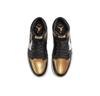 Nike Air 1 High Golf “Gold Toe” Retro Men's Black White Gold