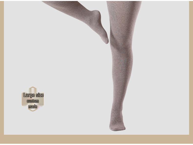 Women's Plus Size Warm Autumn/Winter Leggings: Velvet-Lined, Cotton, No Drooping, Fits Up To 200 Jin