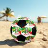 Der Tricolor Fußball Bunt Für Alle Altersgruppen Maschinengenäht PVC Wettkampfbereit Langlebig Hoher Rückprall. GRÖSSE 5