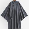 Oversize Men Linen Cardigan Japanese Style Long Bathrobe Yukata Haori Harajuku Samurai Costume Streetwear