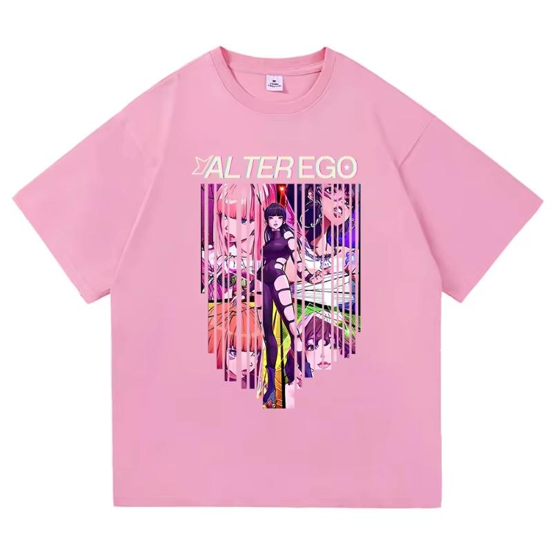 Lisa Alter Ego Tour 2025 T Shirt Fashion Men/Women Harajuku Aesthetic T-Shirt High Quality Anime Vintage Cotton Tees Shirts Tops